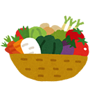 生野菜と果物